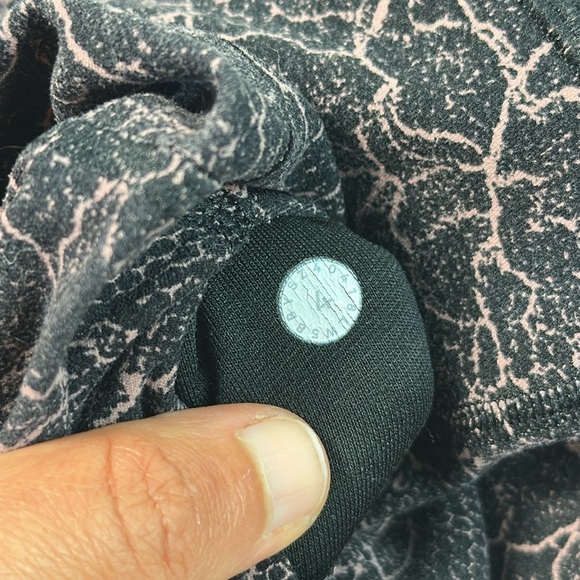 Lululemon Align Pant *Full Length 28" Lacescape Spanish Rose Black - Picture 5 of 5